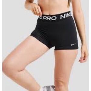 Nike Pro Women's Black Athletic Training Shorts